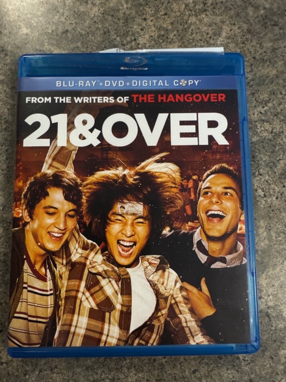 21 & Over Blu-Ray + DVD + Digital Copy Comedy Movie Complete Set